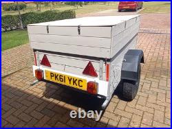 Camping Trailer c. 5ft x 3ft with height extensions and lid. Can deliver in S. E