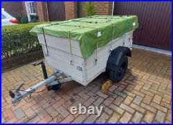 Camping Trailer c. 5ft x 3ft with height extensions and lid. Can deliver in S. E
