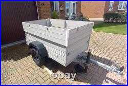Camping Trailer c. 5ft x 3ft with height extensions and lid. Can deliver in S. E