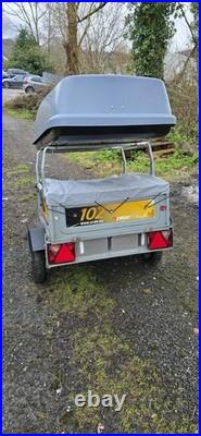 Camping Trailer with Roof Box with 6 man tent and everything you will need