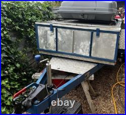 Camping / Utility Trailer 3/4 Tonne 4' X 8' Aluminium Body With Brakes & Lights