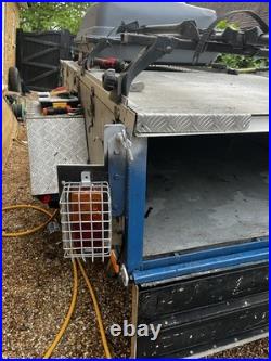 Camping / Utility Trailer 3/4 Tonne 4' X 8' Aluminium Body With Brakes & Lights