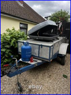 Camping / Utility Trailer 3/4 Tonne 4' X 8' Aluminium Body With Brakes & Lights