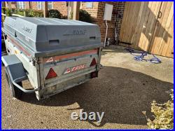 Camping trailer. Erde 150 Trailer With Hard Top, Spare, Jockey Wheel