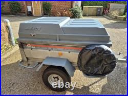 Camping trailer. Erde 150 Trailer With Hard Top, Spare, Jockey Wheel