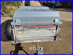 Camping trailer. Erde 150 Trailer With Hard Top, Spare, Jockey Wheel