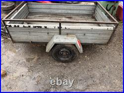 Car Box Trailer 5x3 With Cover And Good tyres