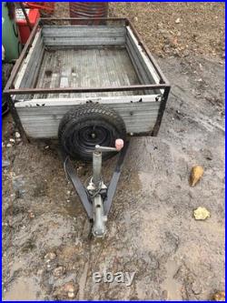 Car Box Trailer 5x3 With Cover And Good tyres
