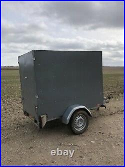 Car Box Trailer With Brakes. Carry Over 1 Ton 1.33m X 2.09m Box. Incl Vat