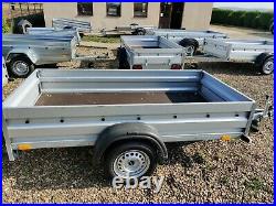 Car Camping Tipping Trailer 8x4 Single Axle Class 750kg Unbraked