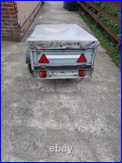 Car Camping Trailer with Cover 4.5ft x 3ft