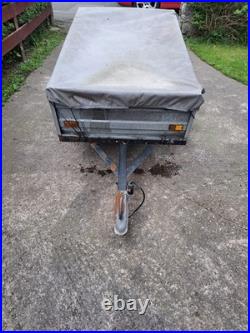 Car Camping Trailer with Cover 4.5ft x 3ft