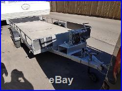 Car Trailer 2 Axles With Winch