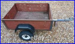 Car Trailer 4ft x 3ft Drop Tail gate Collection Only From Chester CH3