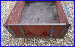 Car Trailer 4ft x 3ft Drop Tail gate Collection Only From Chester CH3