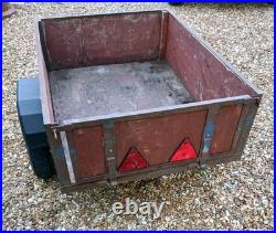 Car Trailer 4ft x 3ft Drop Tail gate Collection Only From Chester CH3