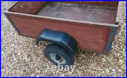 Car Trailer 4ft x 3ft Drop Tail gate Collection Only From Chester CH3