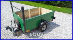 Car Trailer 5ft x 3ft VGC Car Trailer 5ft x 3ft VGC