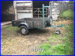 Car Trailer 6ft X 3ft6, Used In Good Condition, Comes With Light Board Etc