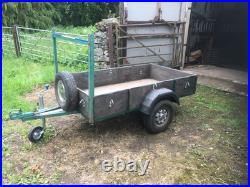 Car Trailer 6ft X 3ft6, Used In Good Condition, Comes With Light Board Etc