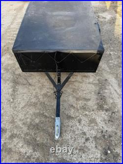 Car Trailer 6x4 Drop Down Back With Tarp