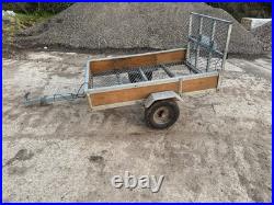 Car Trailer 6x4 With Ramp And Suspension Axle All Ready To Go