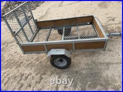 Car Trailer 6x4 With Ramp And Suspension Axle All Ready To Go