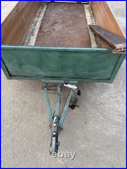 Car Trailer 8x4 With Removable Back And Two Small Ramps