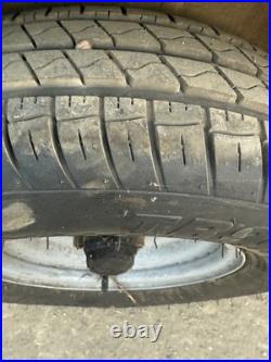 Car Trailer 8x4 With Removable Back And Two Small Ramps