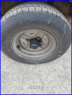 Car Trailer 8x4 With Removable Back And Two Small Ramps