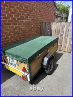 Car Trailer General Purpose 5 x3 with cover Refurbished Excellent Condition