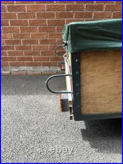 Car Trailer General Purpose 5 x3 with cover Refurbished Excellent Condition