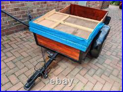 Car Trailer Great Condition, Oversized Wheels (Stockport SK6)