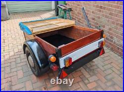 Car Trailer Great Condition, Oversized Wheels (Stockport SK6)