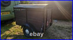 Car Trailer Livestock Cattle Trailer Sheep Pig Goat Vintage Live Stock Box