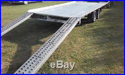 Car Trailer Transporter FLAT BED Wheels Under Bed 3000kg