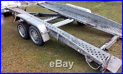 Car Trailer Transporter TILT BED Hydraulic Brenderup