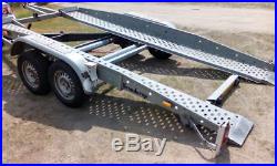 Car Trailer Transporter TILT BED Hydraulic Lowered Cars Easy Loading