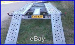 Car Trailer Transporter TILT BED Lowered Cars Easy Loading