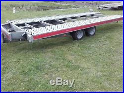 Car Trailer Transporter TILT BED Wheels Under Bed