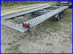Car Trailer Transporter TILT BED Wheels Under Bed Lowered Cars Easy Loading