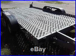 Car Trailer Transporter TILT/FLAT BED Hydrolic Lowered Cars Easy Loading VGC