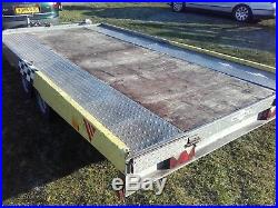 Car Trailer Transporter TILT/FLAT BED Low Car Easy Loading 3000kg