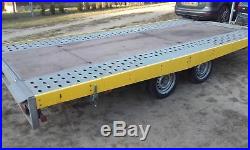 Car Trailer Transporter TILT/FLAT BED Wheels Under Bed 3000kg