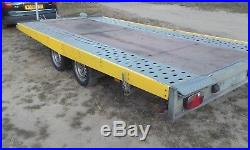 Car Trailer Transporter TILT/FLAT BED Wheels Under Bed 3500kg