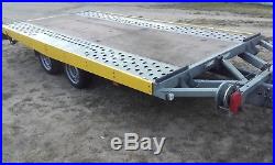 Car Trailer Transporter TILT/FLAT BED Wheels Under Bed 3500kg