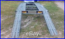 Car Trailer Transporter Wheels Under Bed Lowered Cars Easy Loading