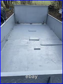 Car Trailer Twin Axle Aluminium Just Been Painted