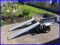 Car Trailer With Ramps