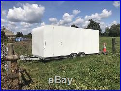 Car Transporter Box Trailer 16ft Brian James AMax Ex Condition
